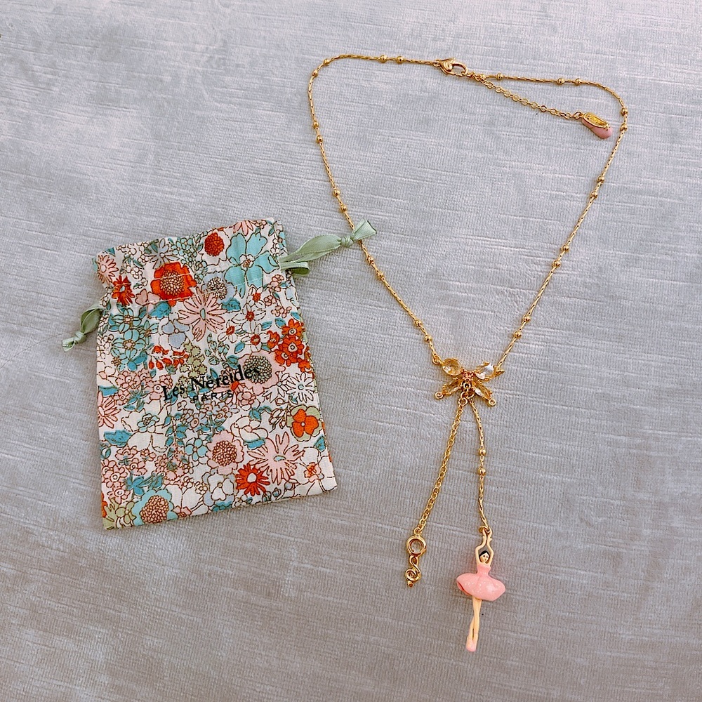 Les nereides Paris ballerina necklace
